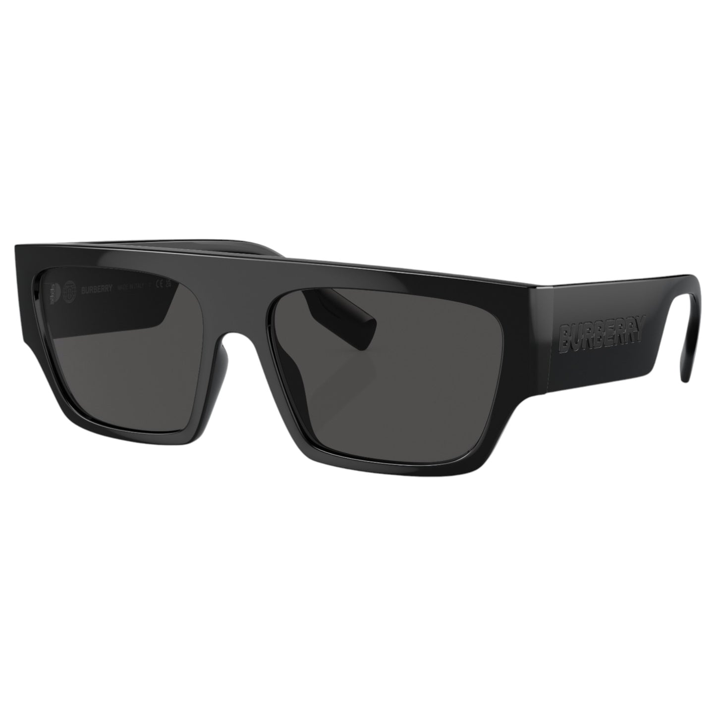 Mens Burberry Micah BE4397U Sunglasses Black/Dark Grey