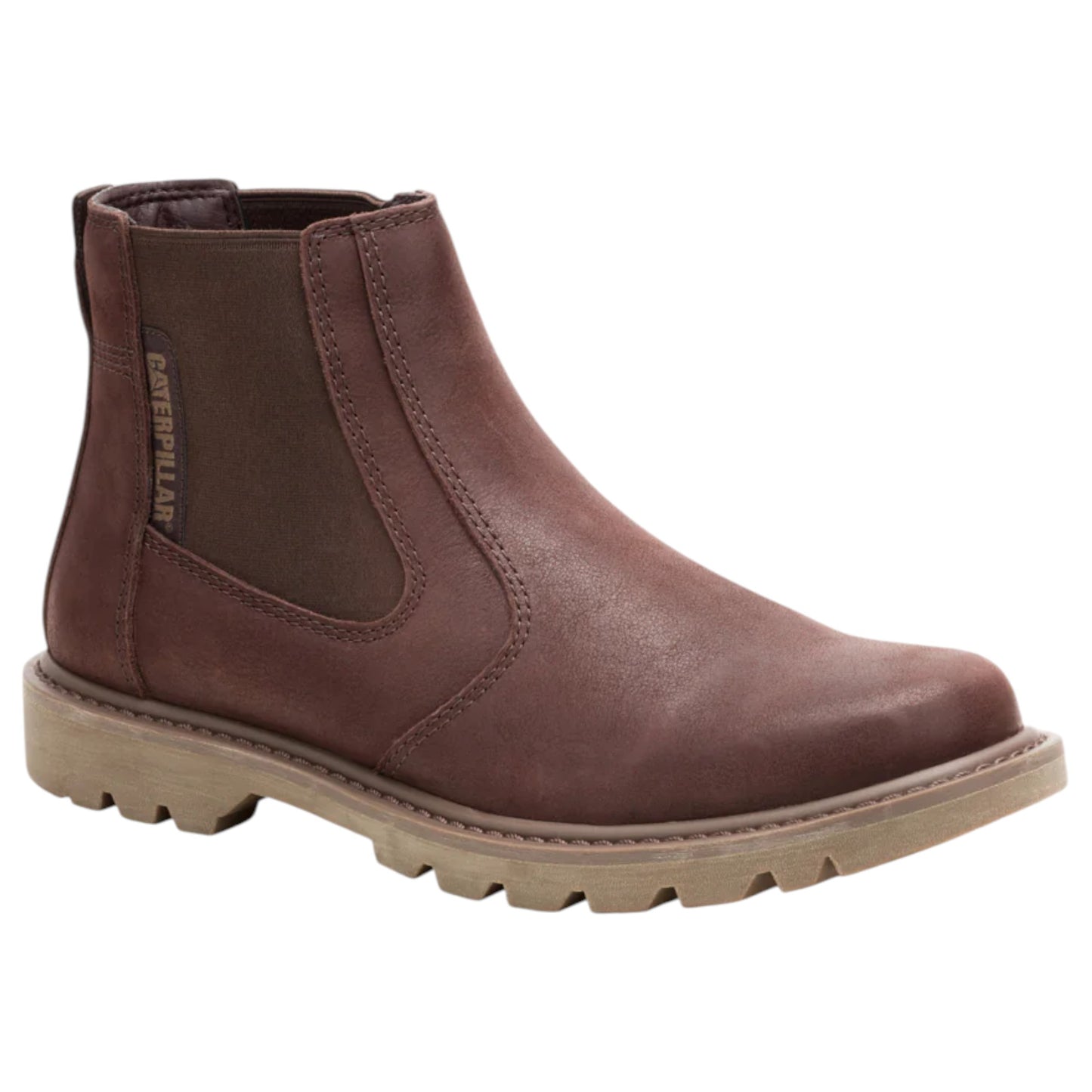 Mens Caterpillar Colorado 2.0 Chelsea Brown Work Boot