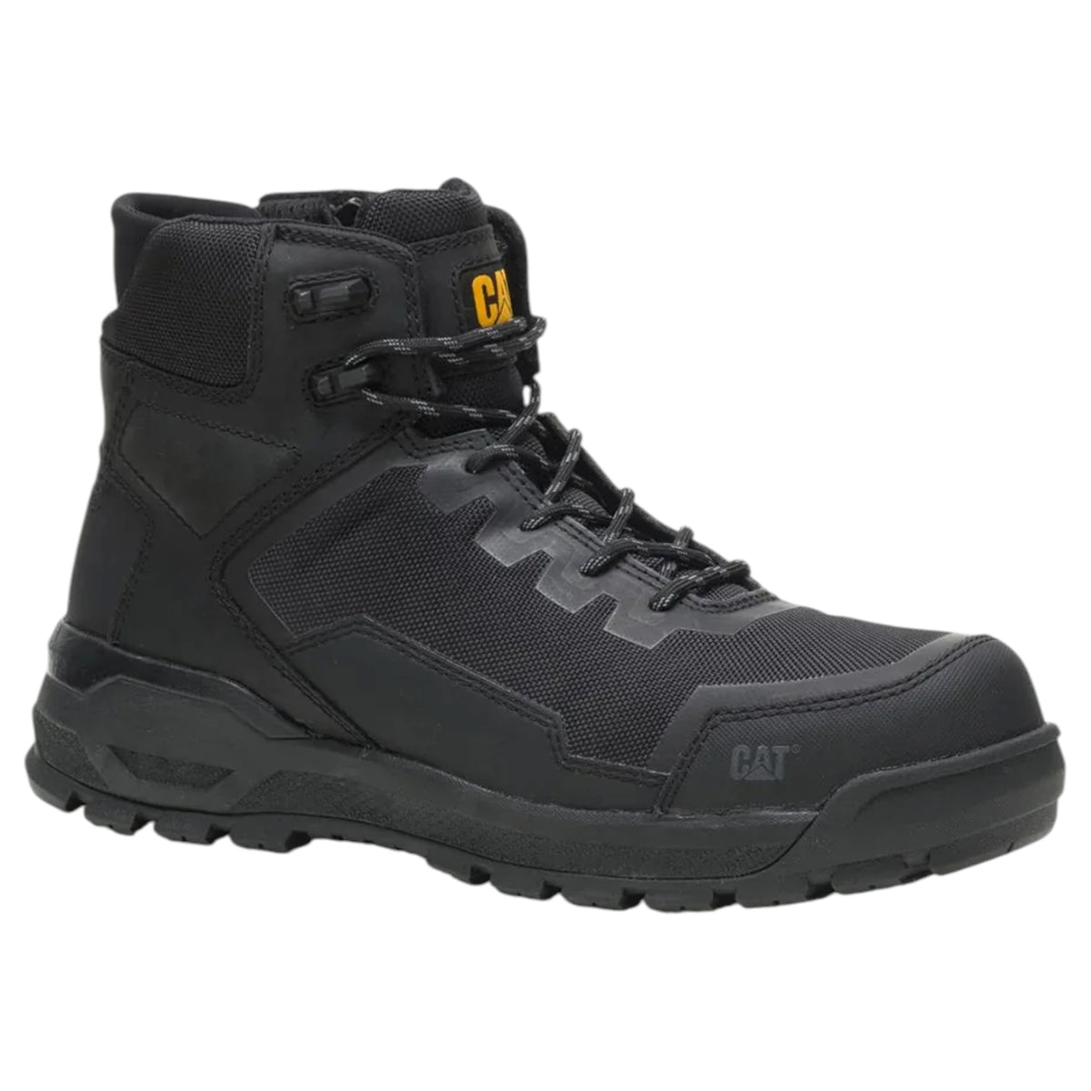 Mens Caterpillar Propulsion CT Steel Toe Boots Black