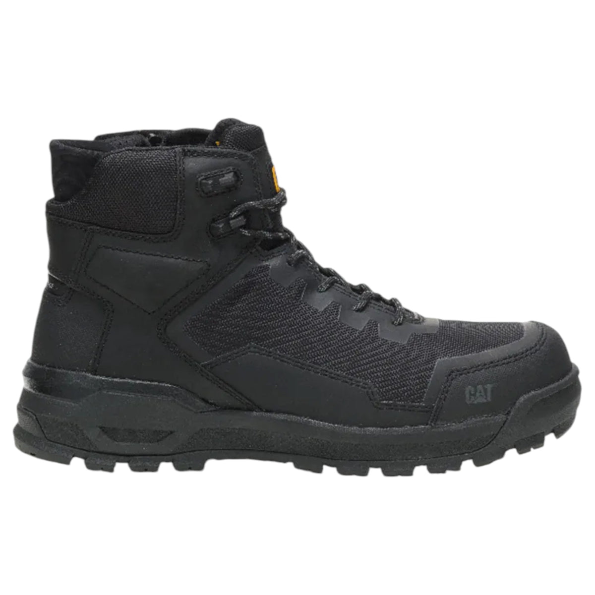 Mens Caterpillar Propulsion CT Steel Toe Boots Black