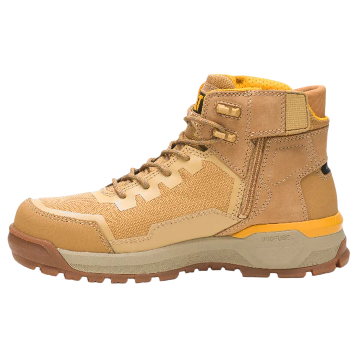 Mens Caterpillar Propulsion CT Steel Toe Boots Honey Reset