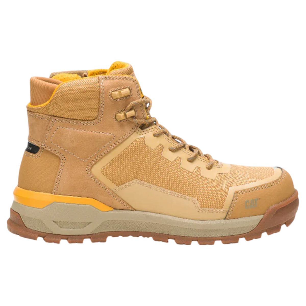 Mens Caterpillar Propulsion CT Steel Toe Boots Honey Reset