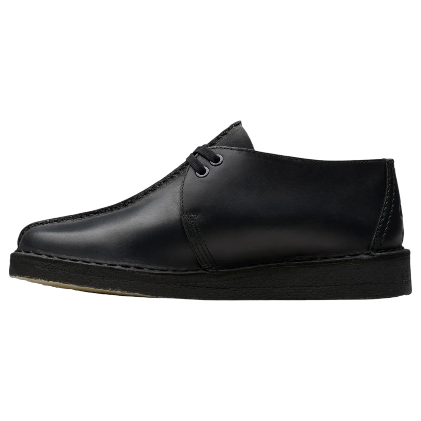 Mens Clarks Desert Trek Shoes Black