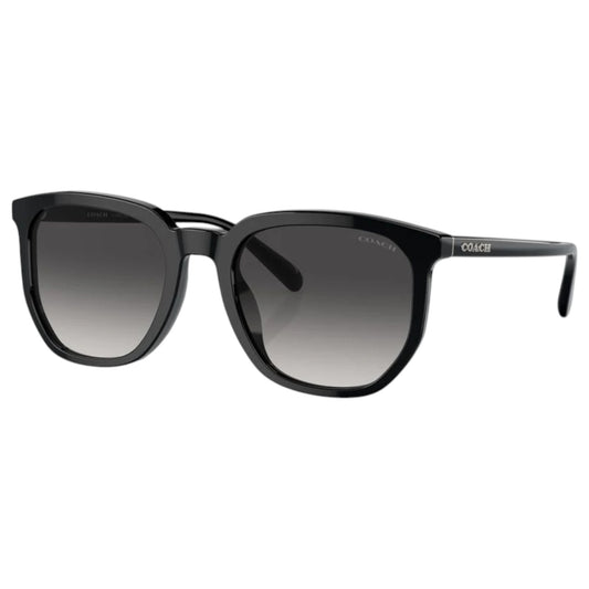 Mens Coach HC8384U Sunglasses Black/Dark Grey