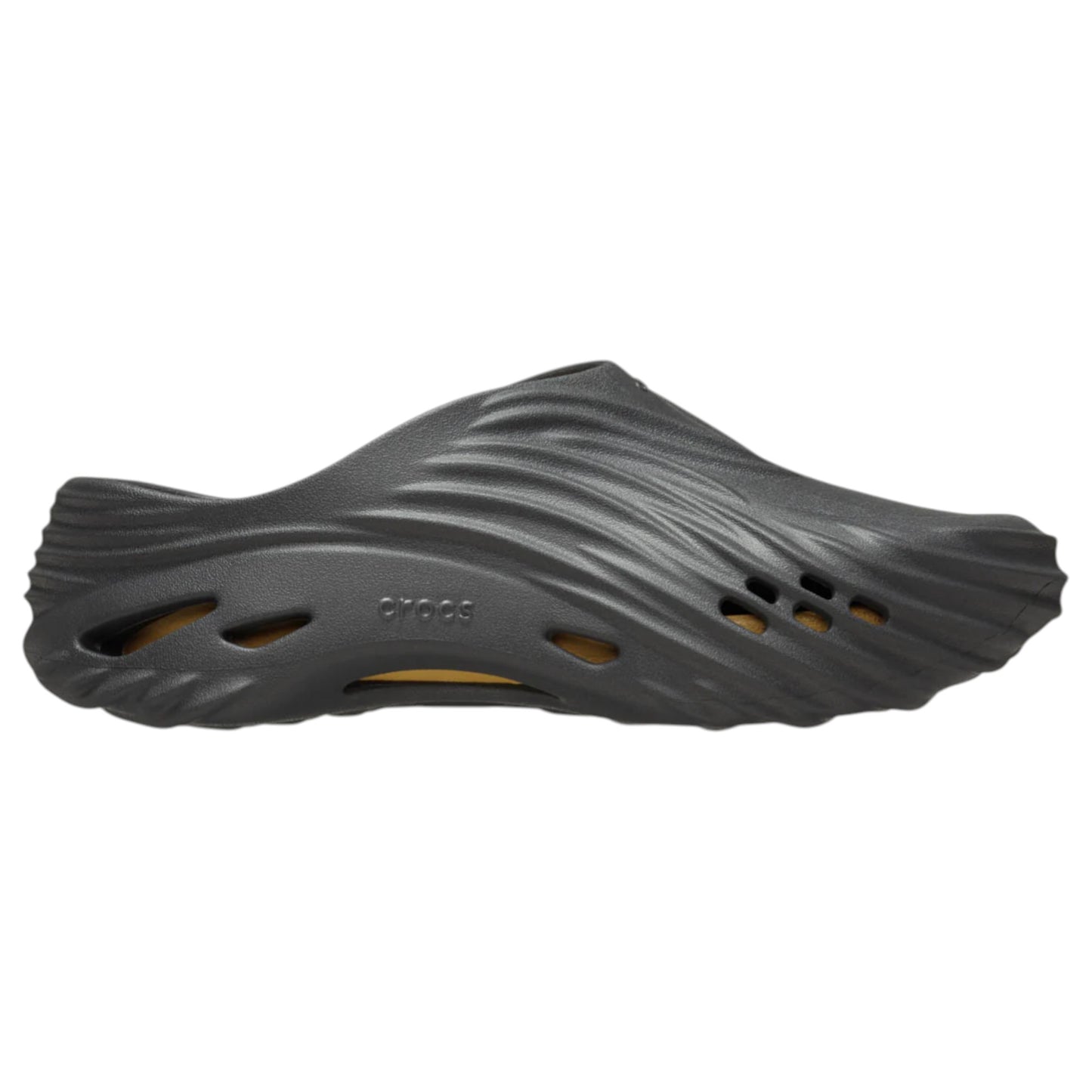 Mens Crocs Echo Wave Sandals Black