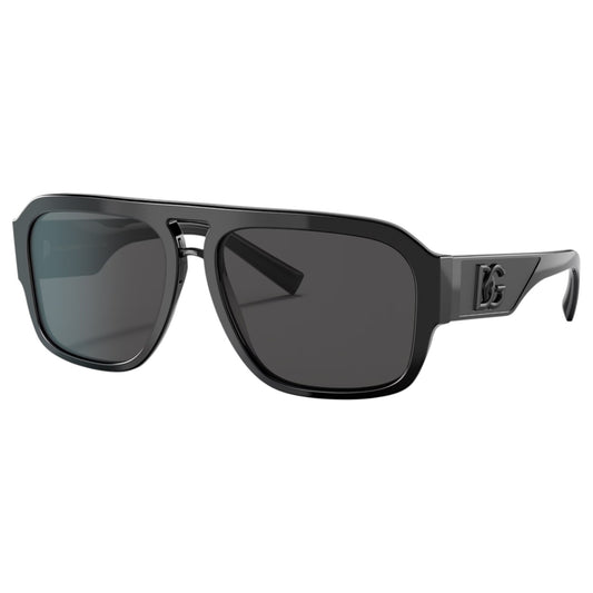 Mens Dolce & Gabbana DG4403 Sunglasses Black/ Dark Grey
