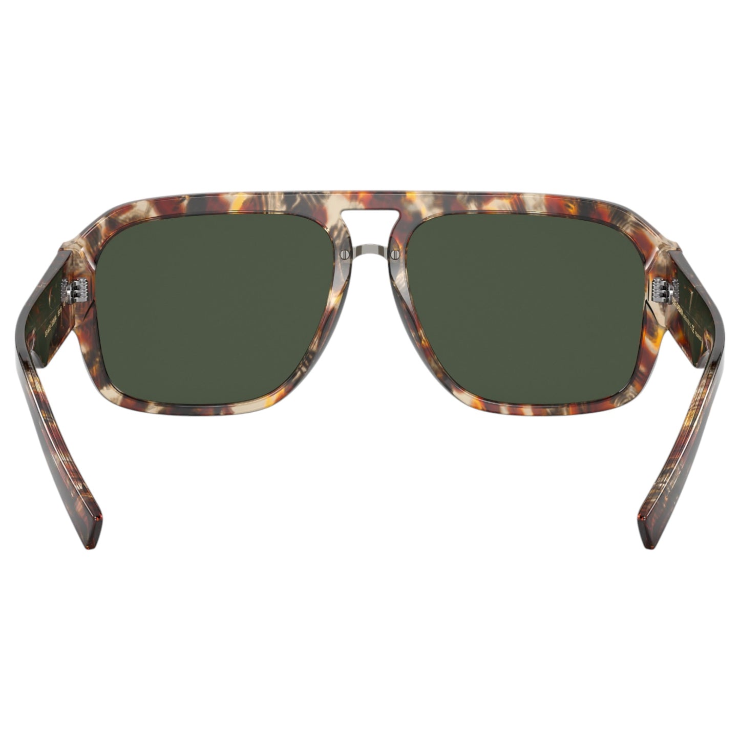 Mens Dolce & Gabbana DG4403 Polarized Sunglasses Red Havana/Dark Green Polar
