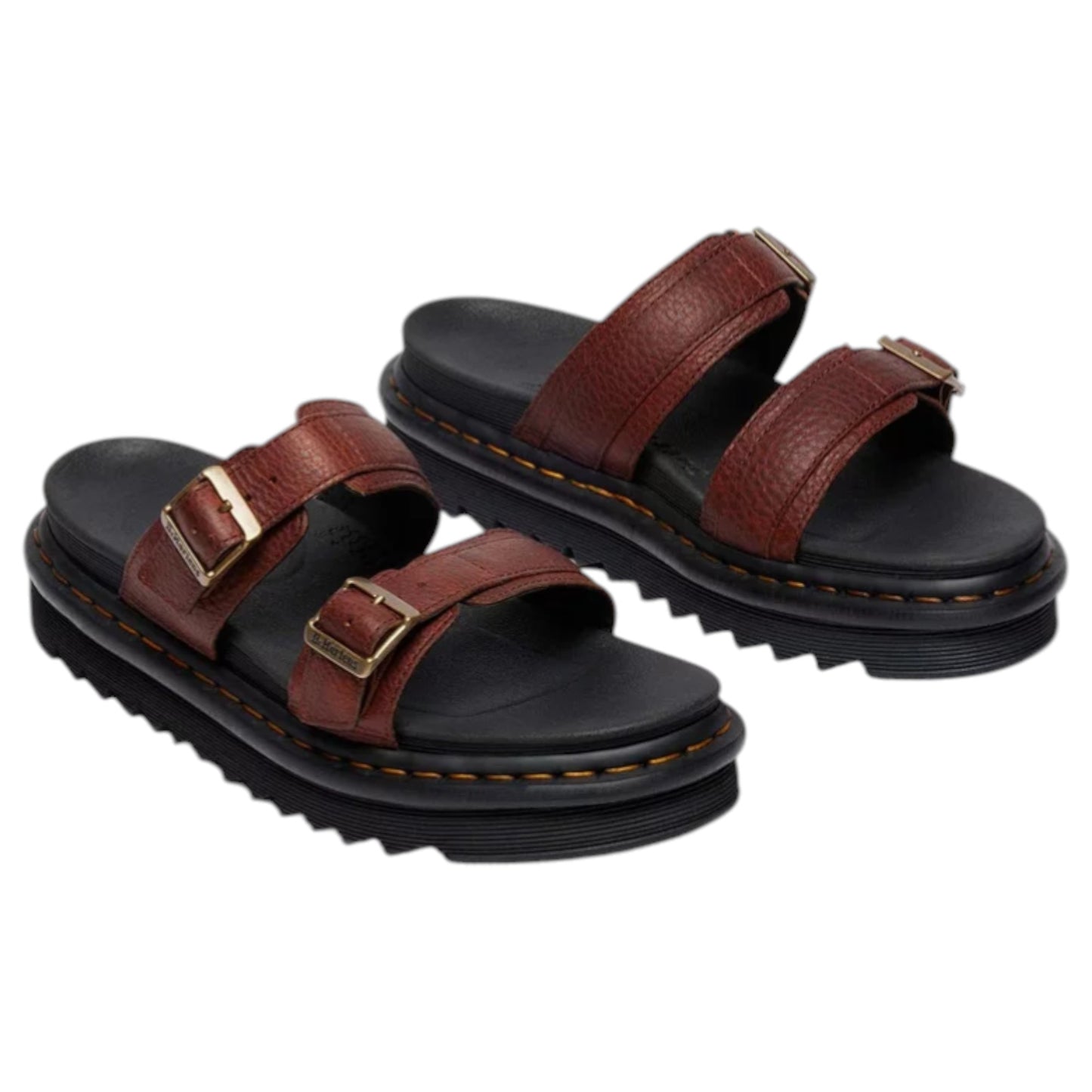 Mens Dr. Martens Myles Ambassador Sandals Brown