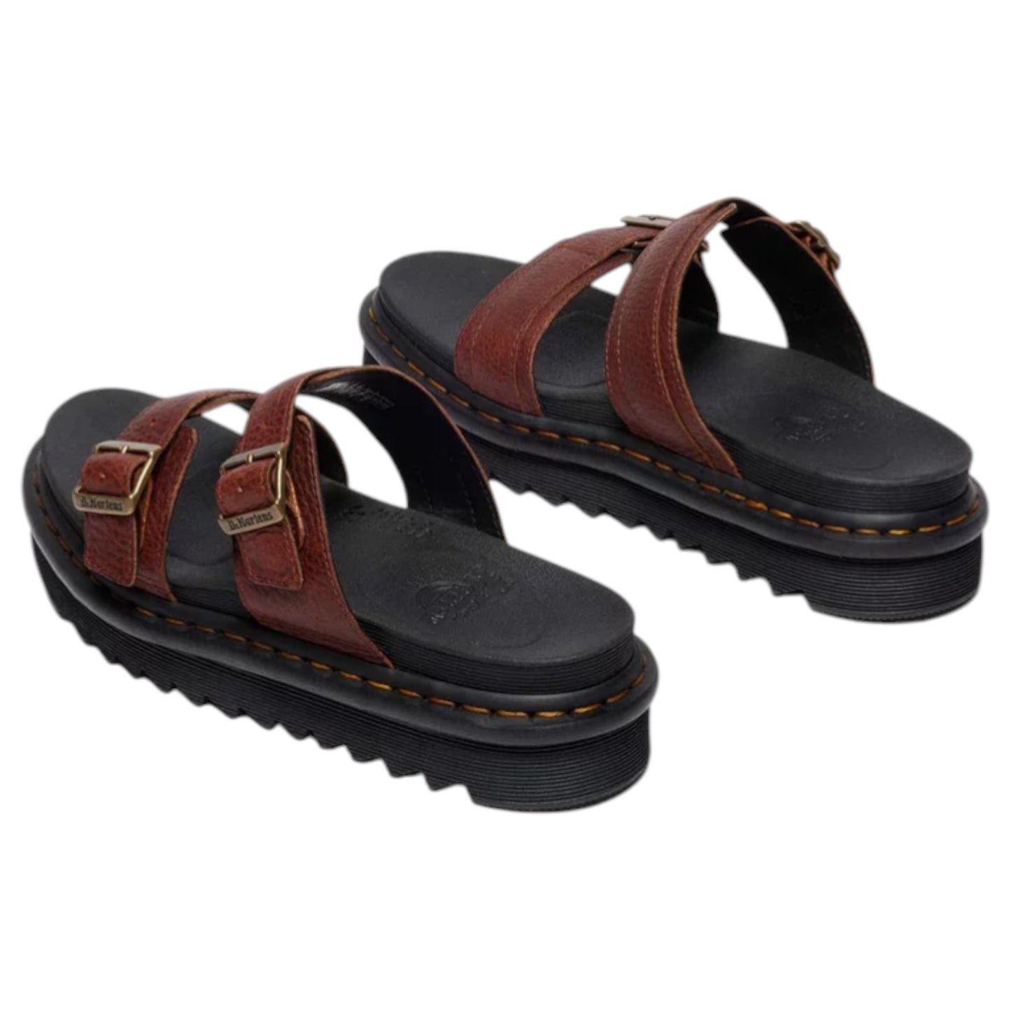 Mens Dr. Martens Myles Ambassador Sandals Brown