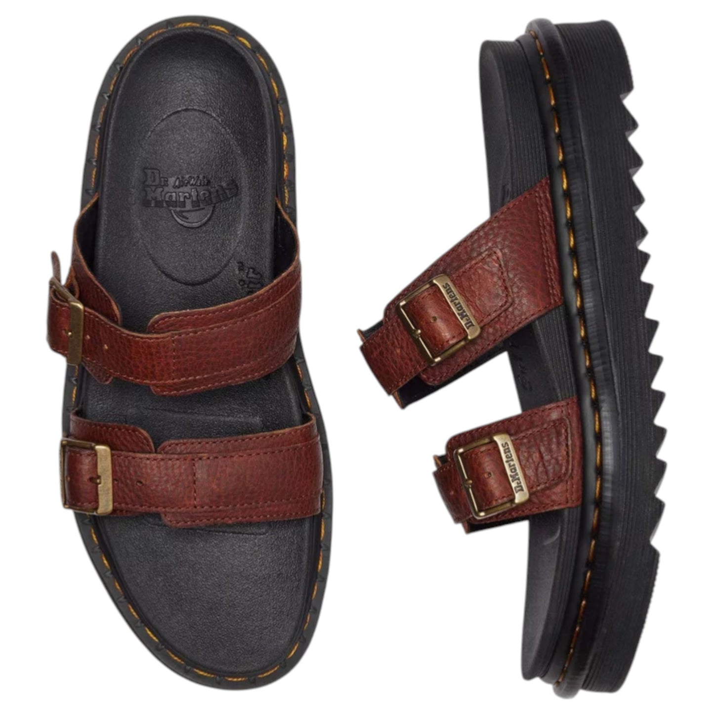 Mens Dr. Martens Myles Ambassador Sandals Brown
