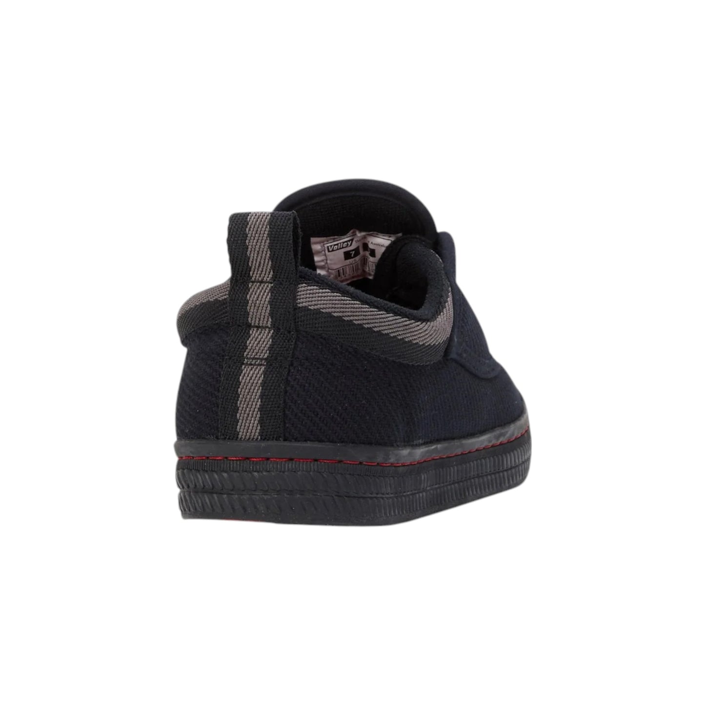 Mens Volley Classic Canvas Shoes Black / Grey