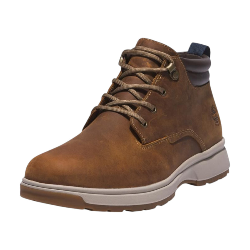 Timberland Mens Greenstride Atwells Ave Rust Full Grain Waterproof Chukka Boot