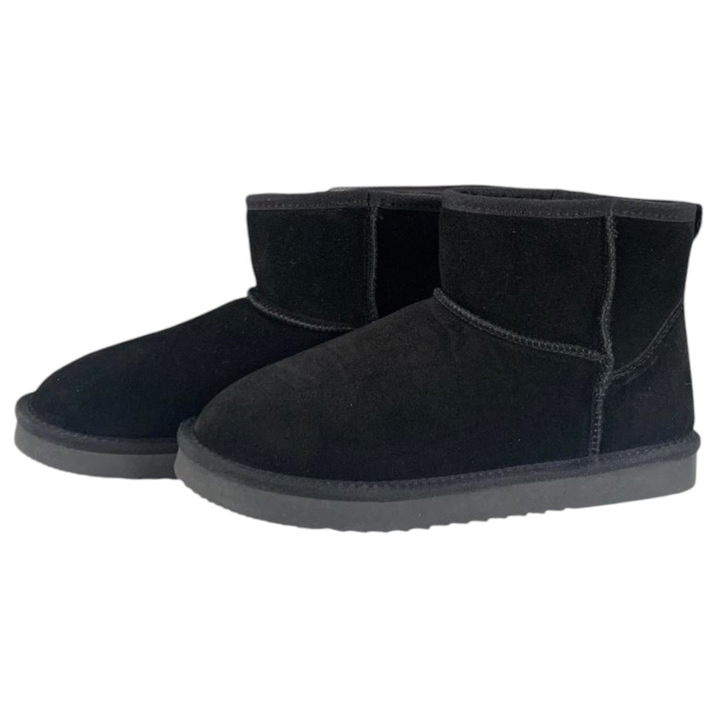 Mens Grosby Juneau Boot Slippers Black