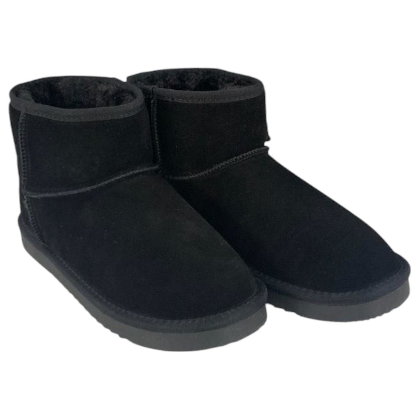 Mens Grosby Juneau Boot Slippers Black