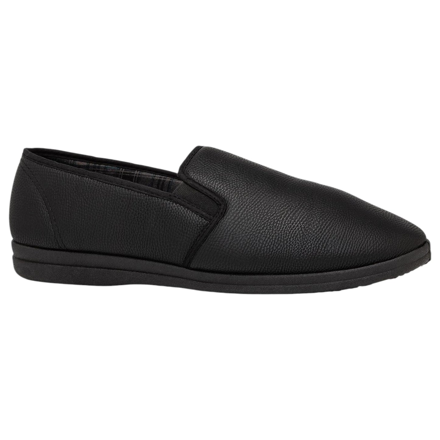 Mens Grosby Sterling Slippers Black