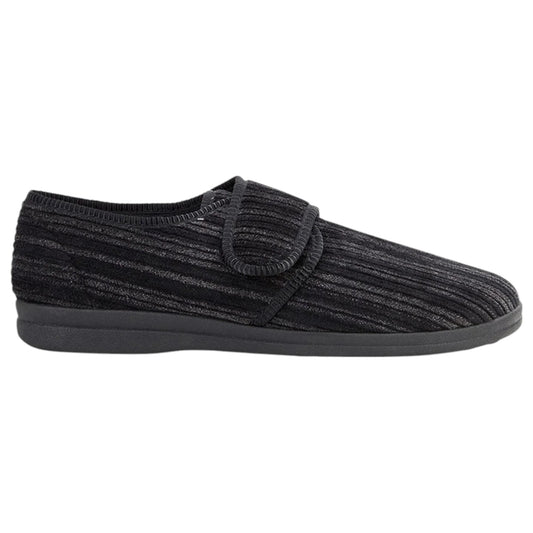 Mens Grosby Thurston Slippers Black