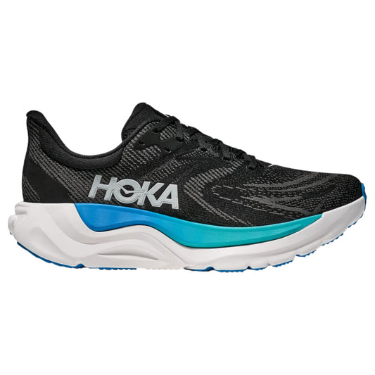 Mens Hoka Arahi 8 Shoes Black/Skyward Blue