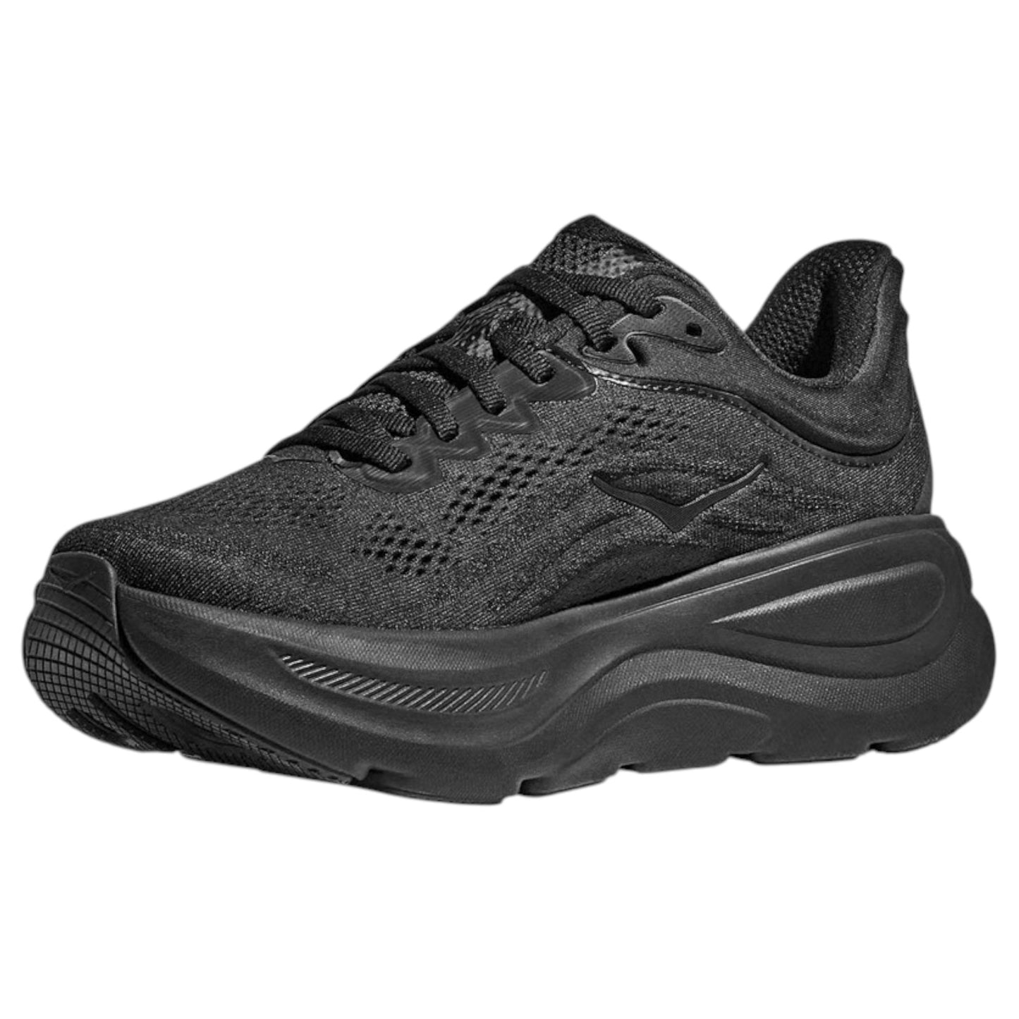 Mens Hoka Bondi 9 Shoes Black