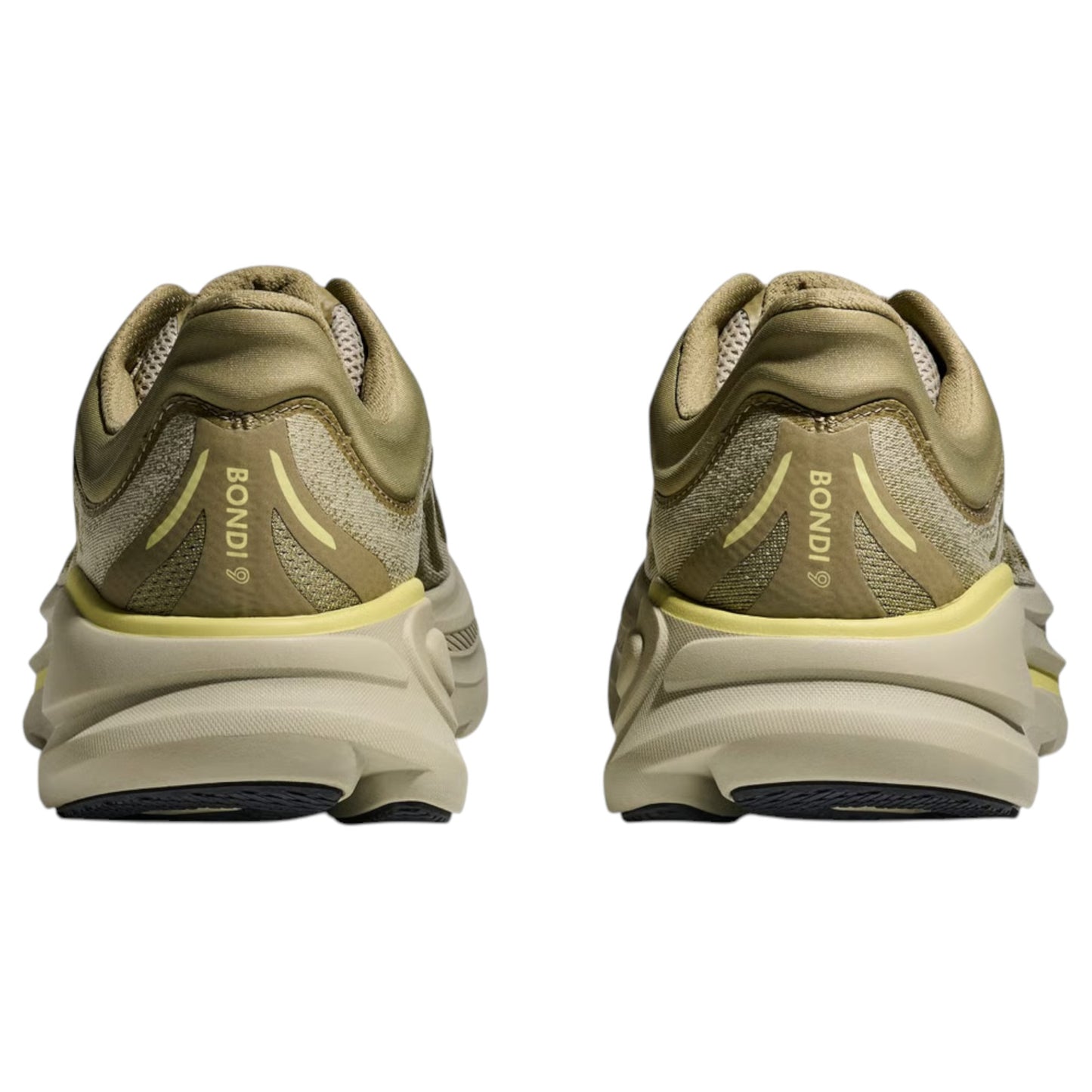 Mens Hoka Bondi 9 Shoes Grassland