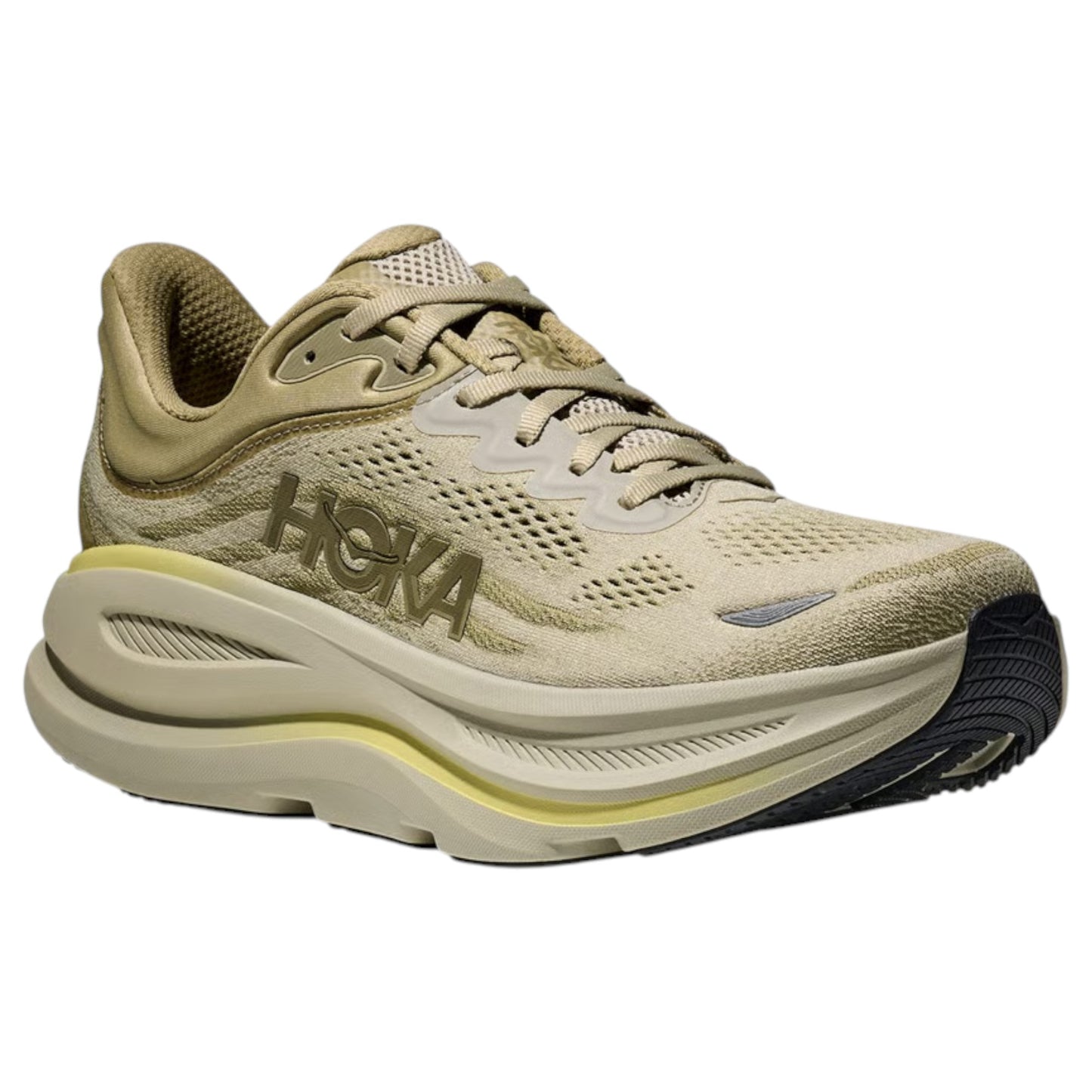 Mens Hoka Bondi 9 Shoes Grassland