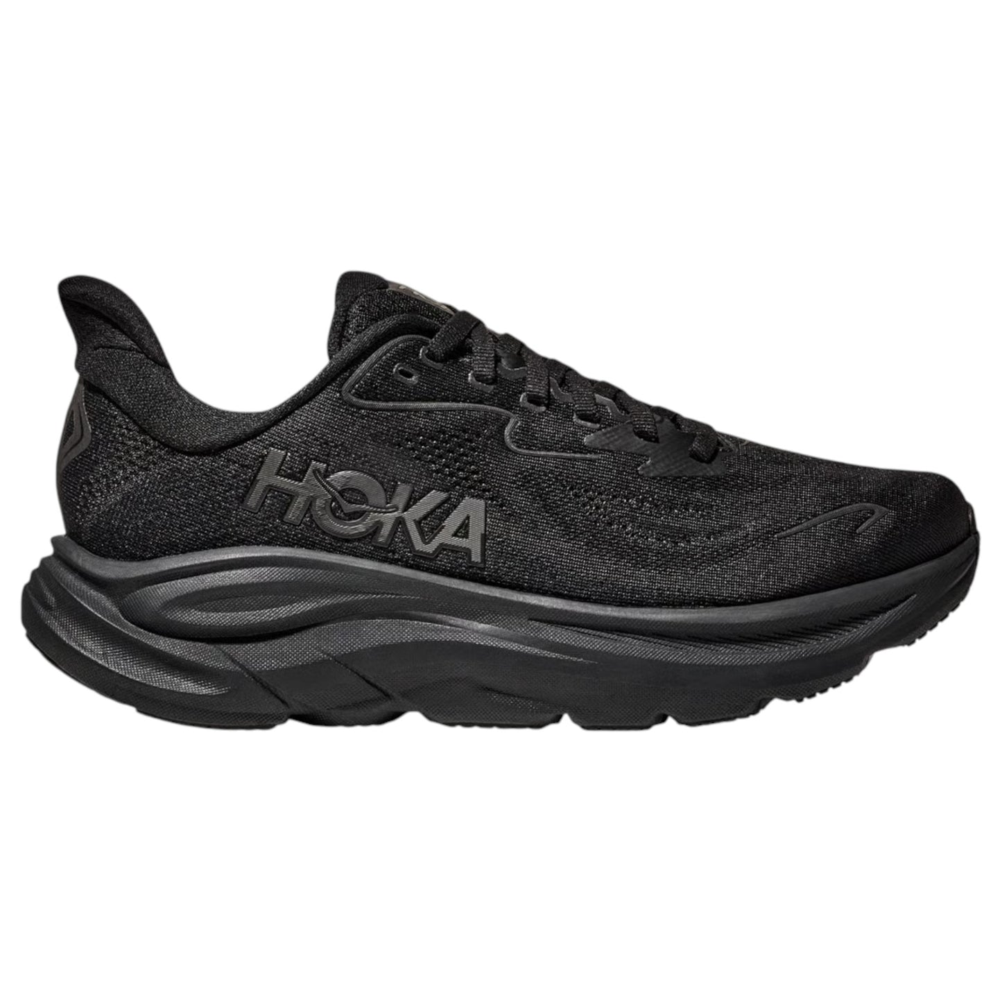 Mens Hoka Clifton 10 Shoes Black