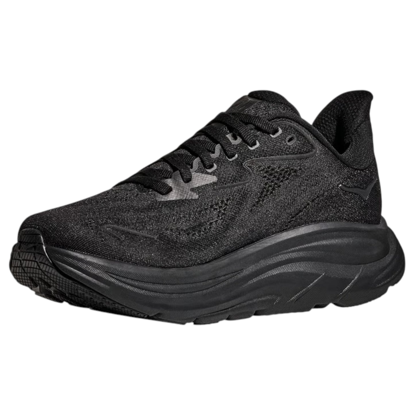 Mens Hoka Clifton 10 Shoes Black