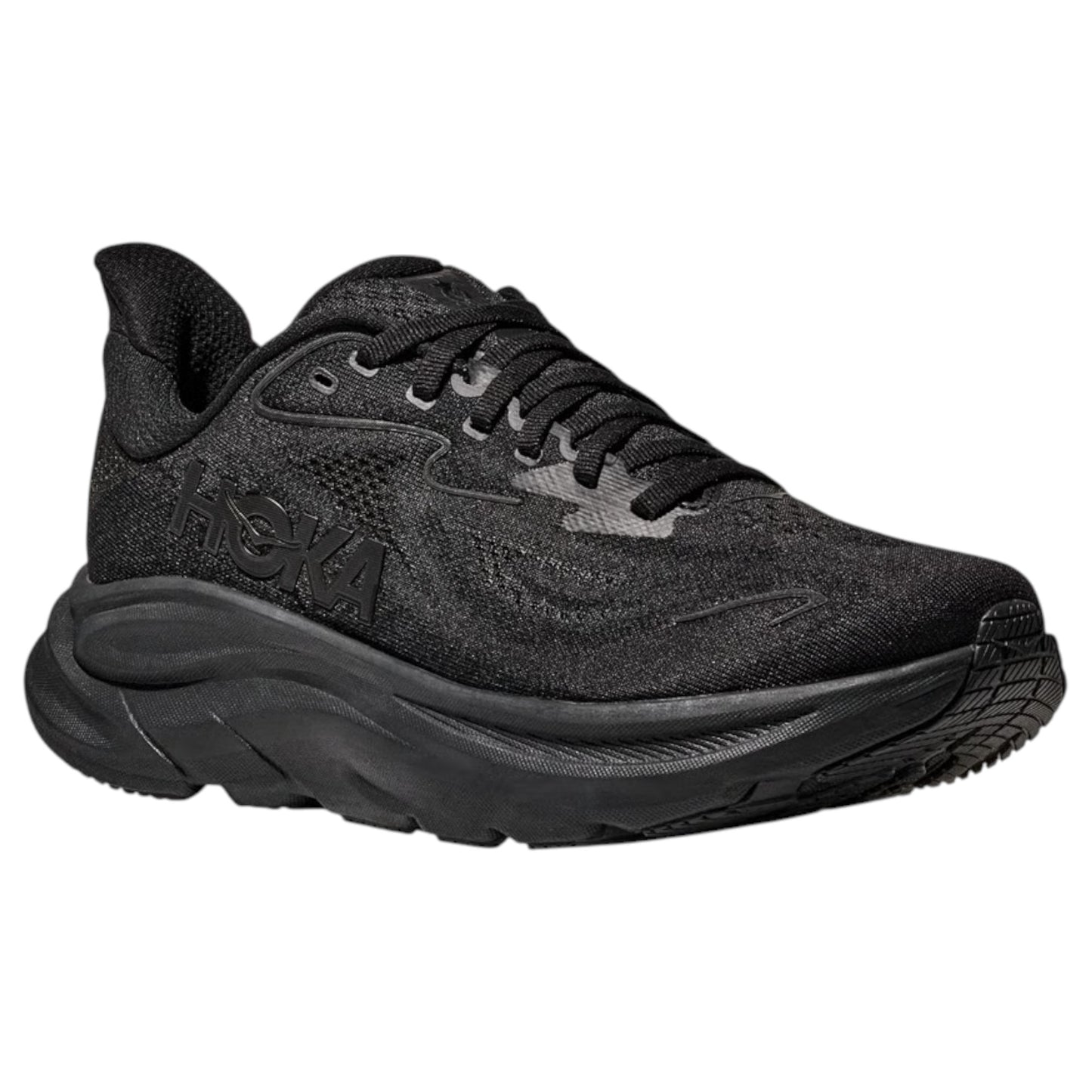 Mens Hoka Clifton 10 Shoes Black