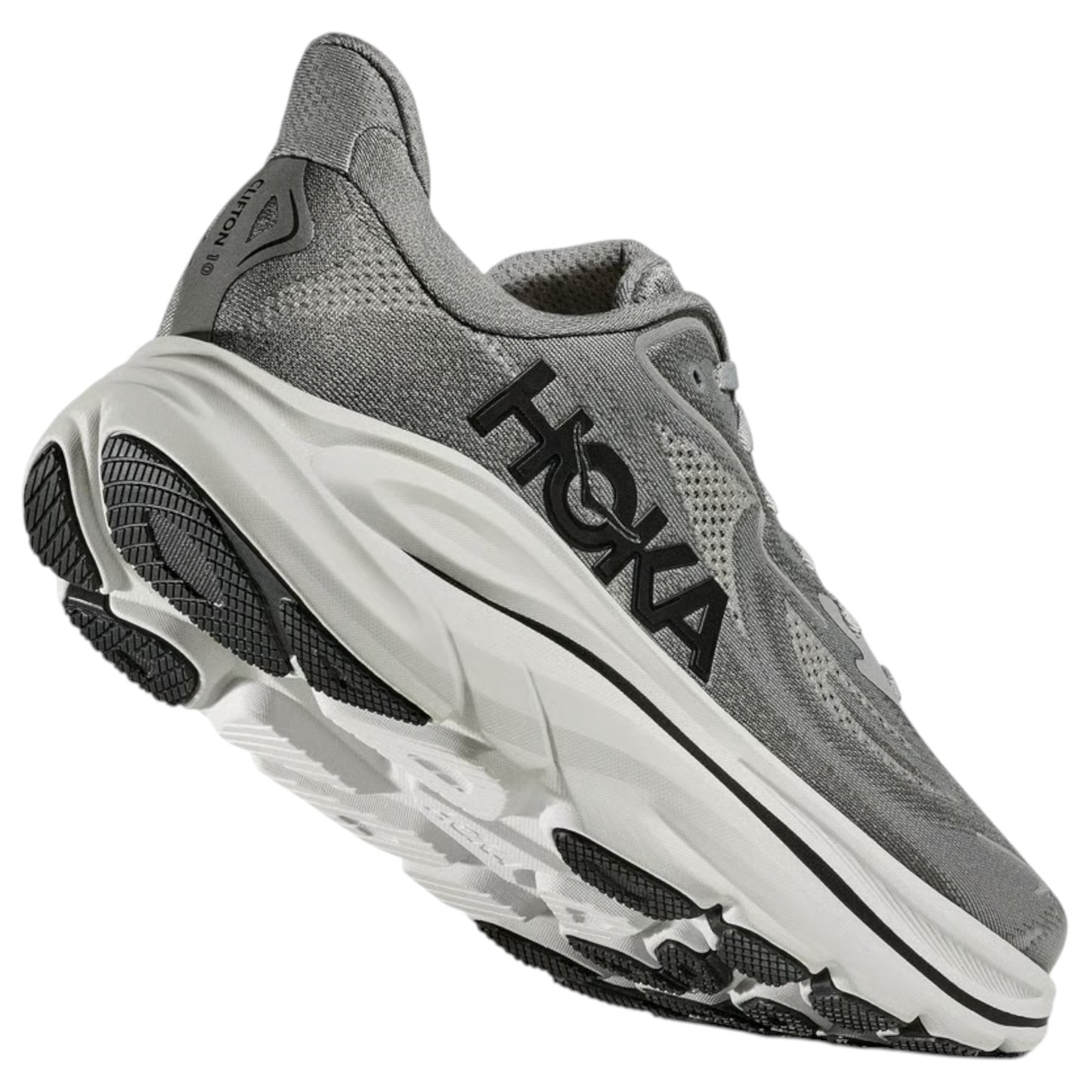 Mens Hoka Clifton 10 Shoes Galactic Grey