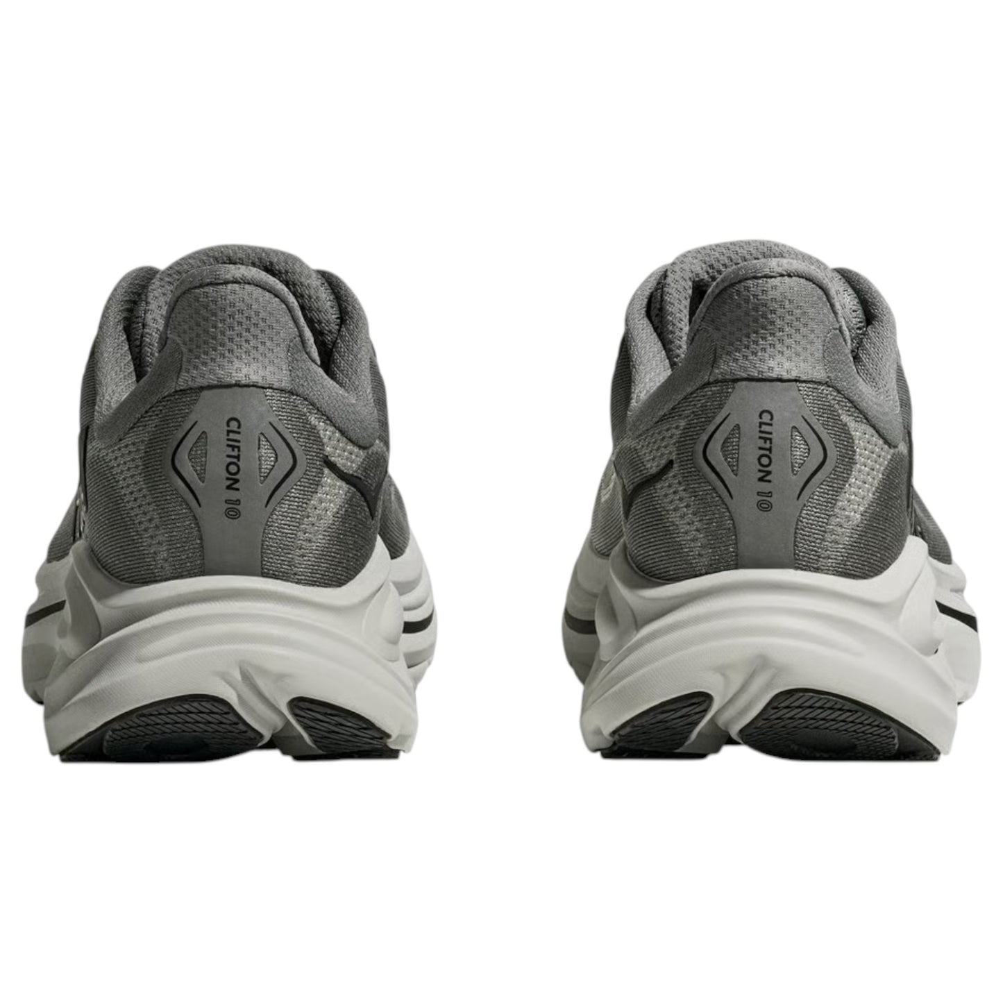 Mens Hoka Clifton 10 Shoes Galactic Grey