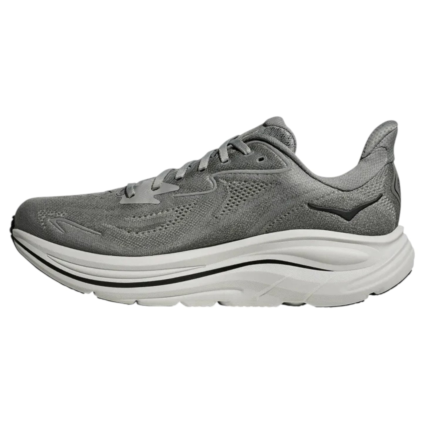 Mens Hoka Clifton 10 Shoes Galactic Grey