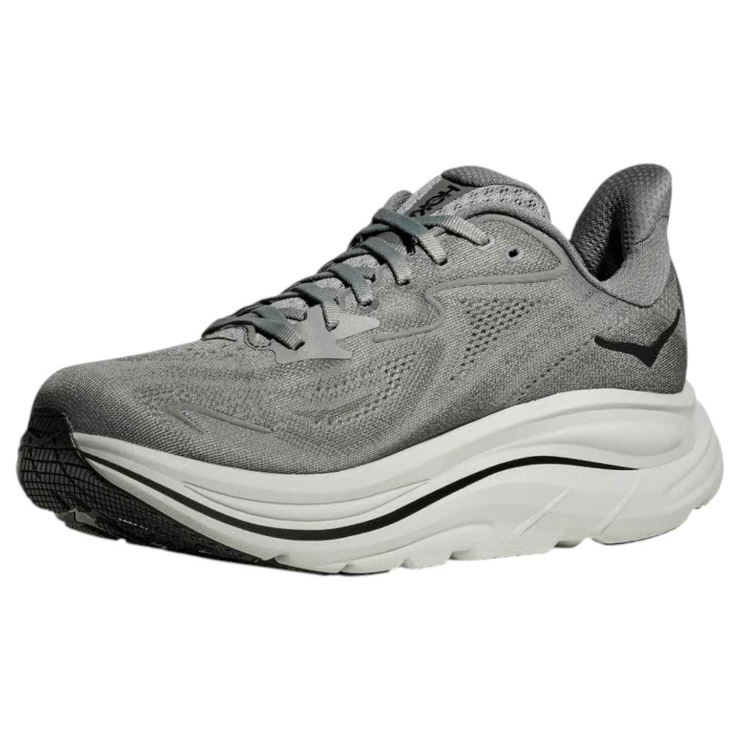 Mens Hoka Clifton 10 Shoes Galactic Grey