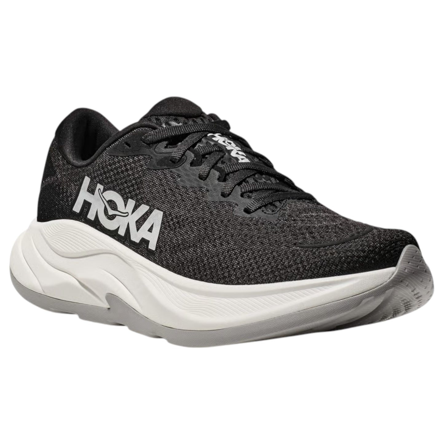 Mens Hoka Rincon 4 Shoes Black/White