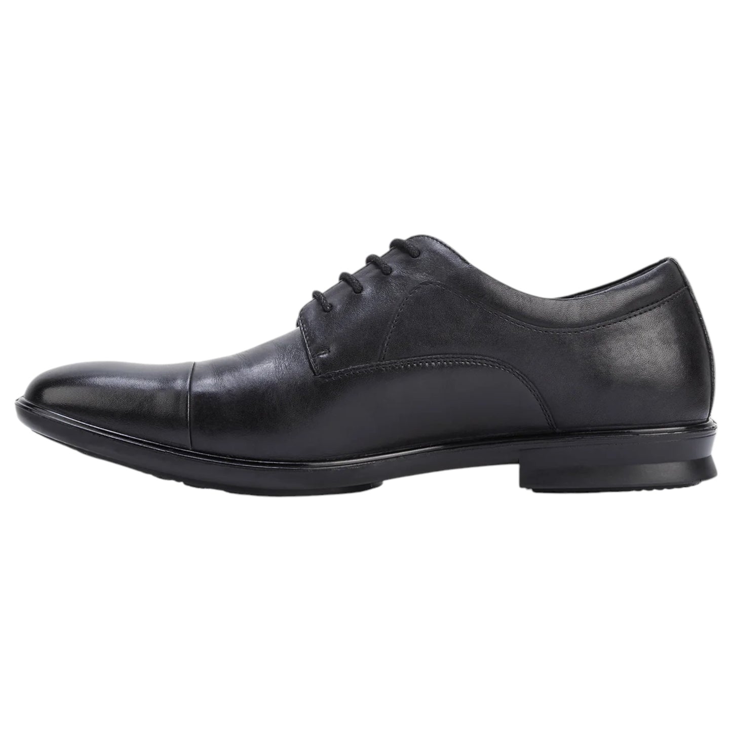 Mens Hush Puppies Cain Shoes Black