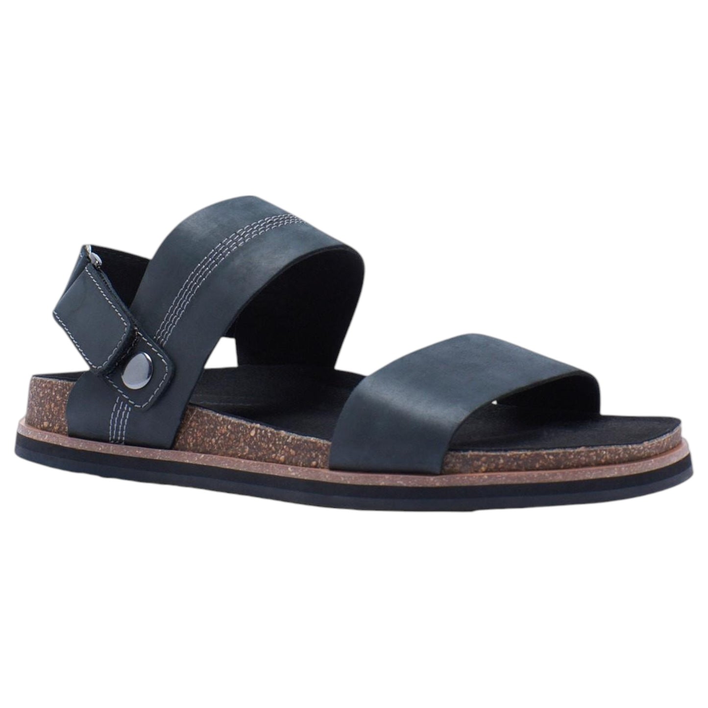 Mens Hush Puppies Cobber Sandals Black