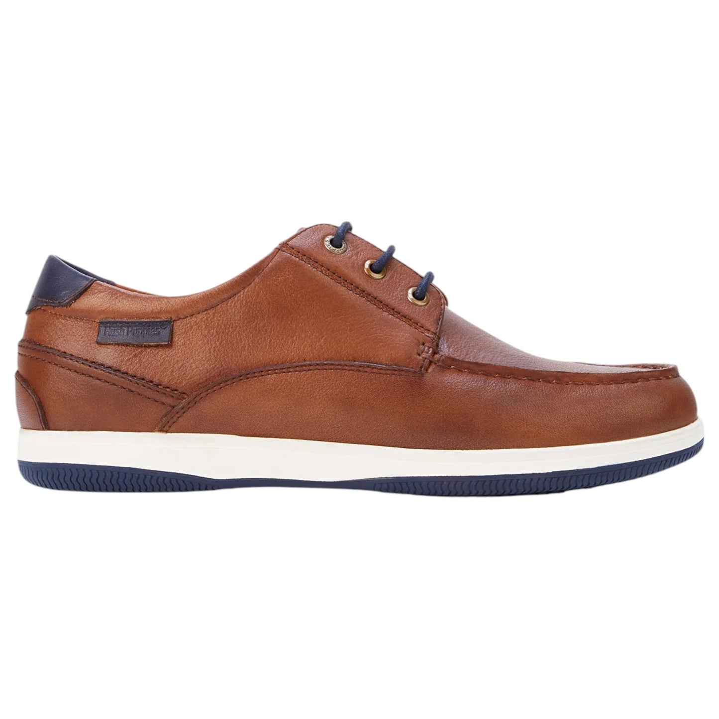 Mens Hush Puppies Dusty Shoes Dark Tan