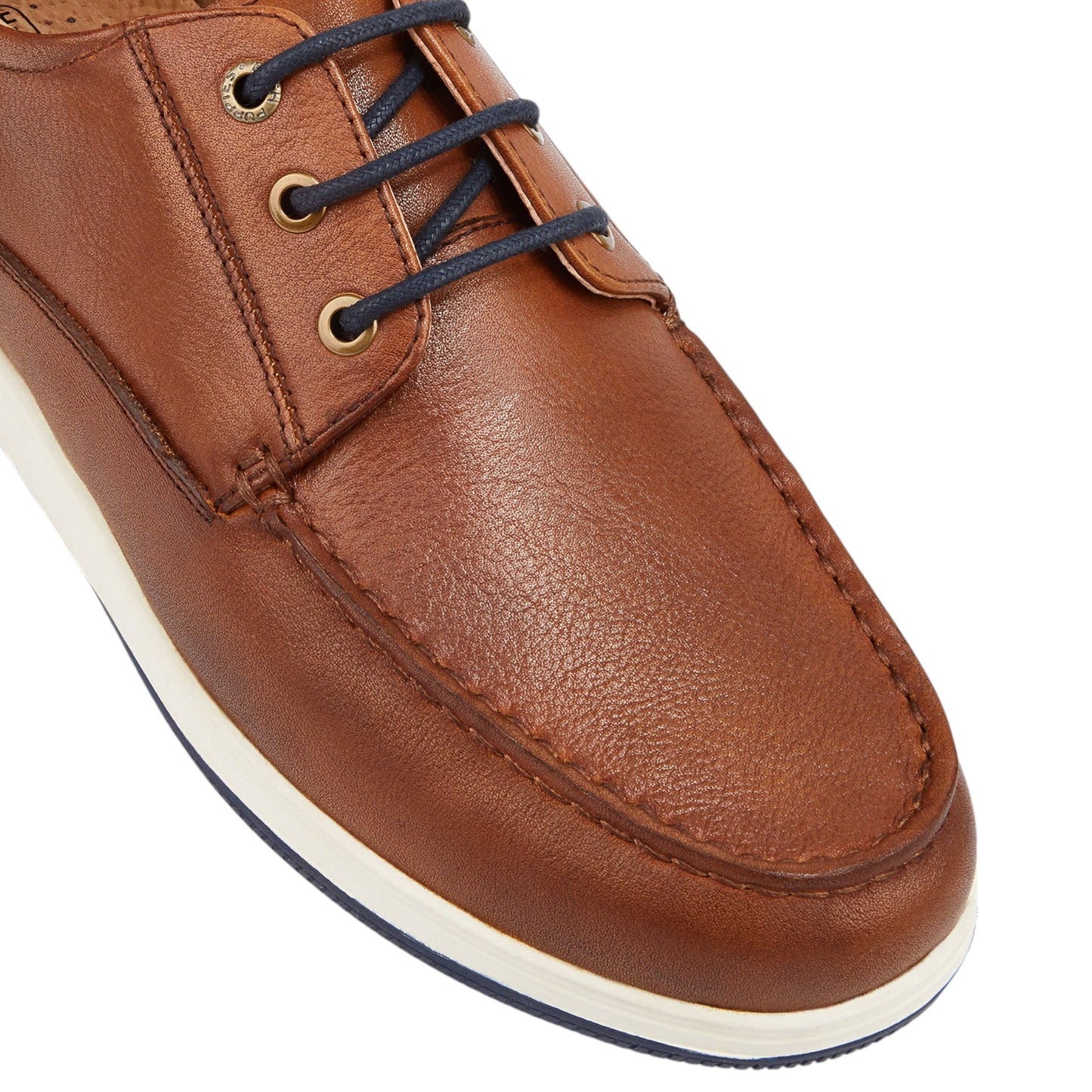 Mens Hush Puppies Dusty Shoes Dark Tan