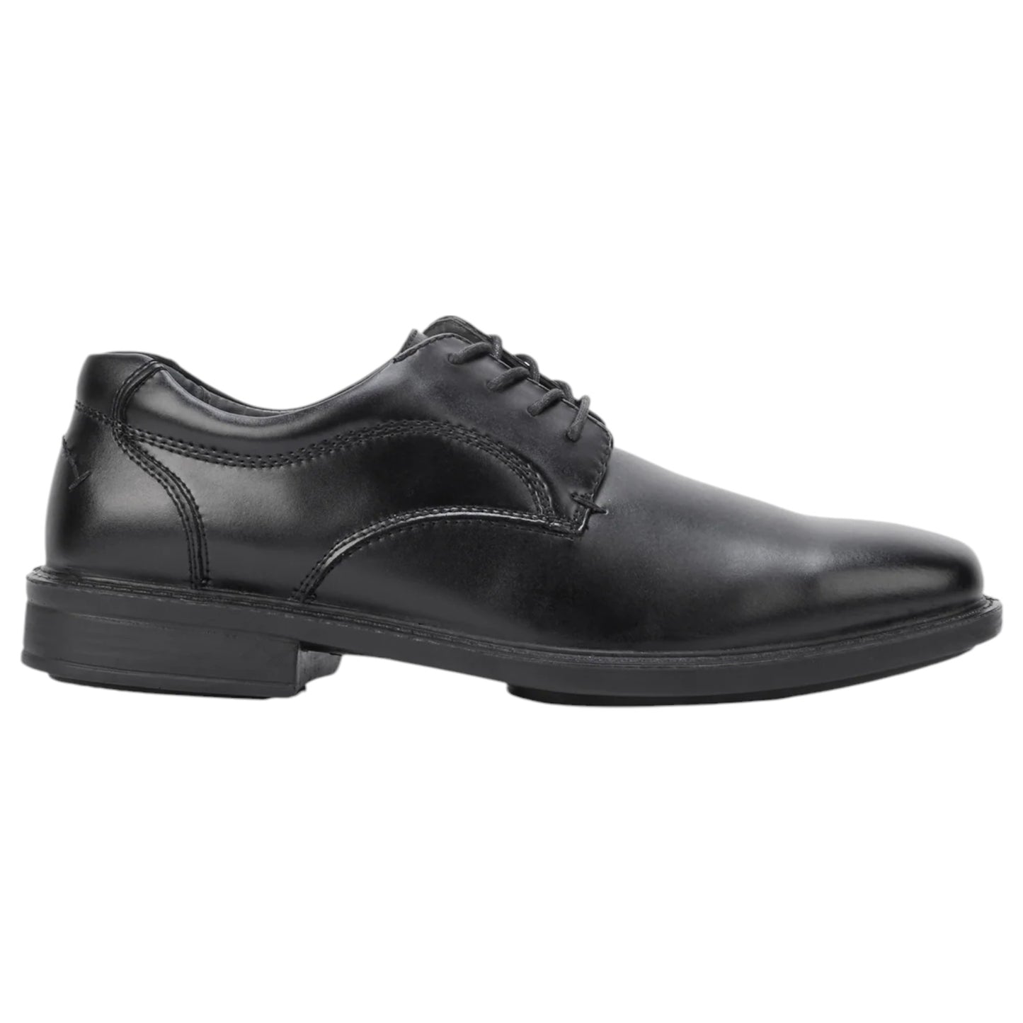 Mens Hush Puppies Heathcote Shoes Black