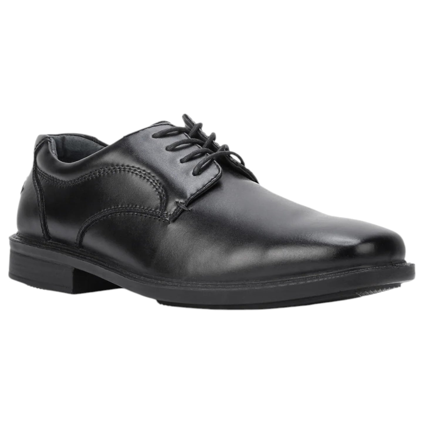 Mens Hush Puppies Heathcote Shoes Black