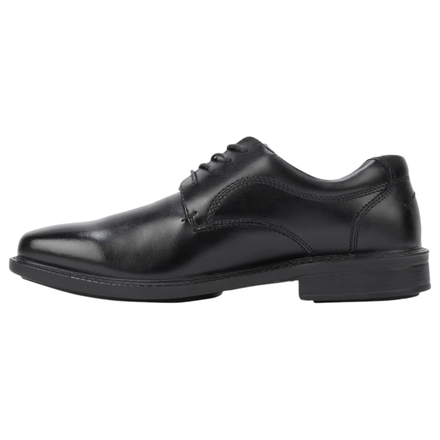 Mens Hush Puppies Heathcote Shoes Black