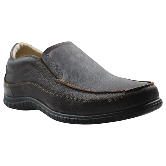 Mens Hush Puppies Institute Shoes Brown