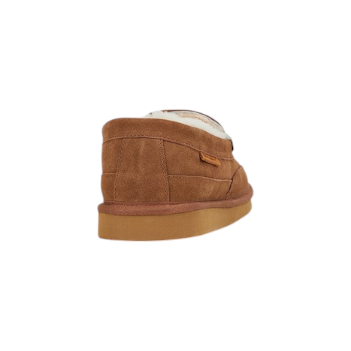 Mens Hush Puppies Leander Slippers Chestnut Suede