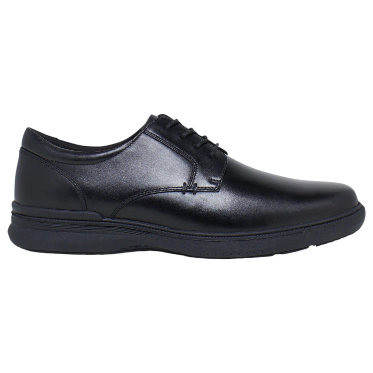 Mens Hush Puppies Sawyer Shoes Black
