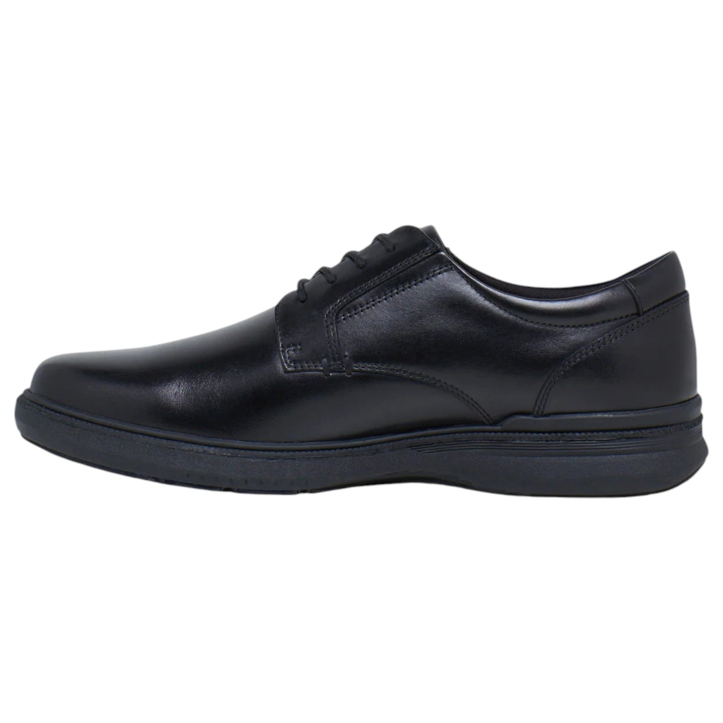 Mens Hush Puppies Sawyer Shoes Black