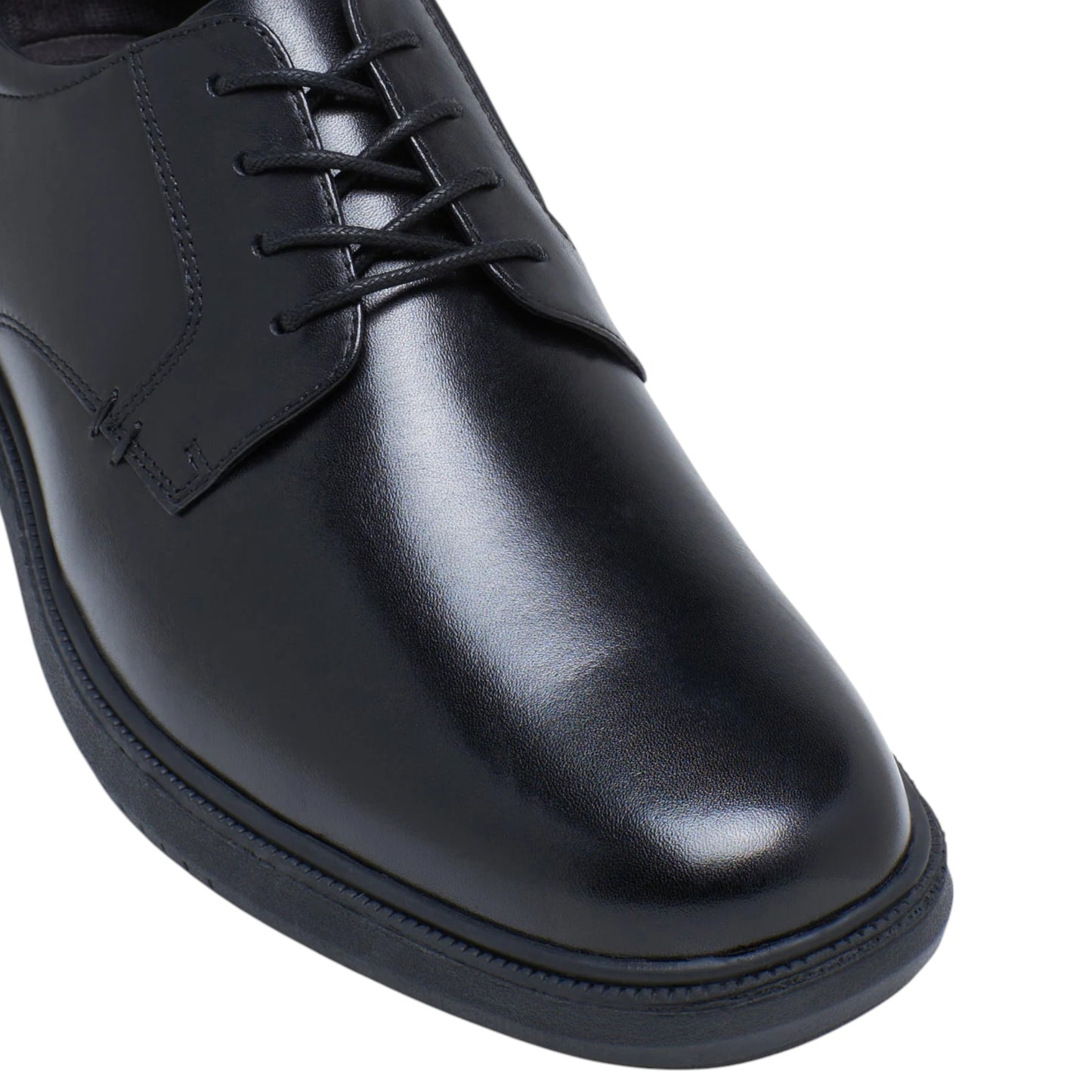 Mens Hush Puppies Sawyer Shoes Black