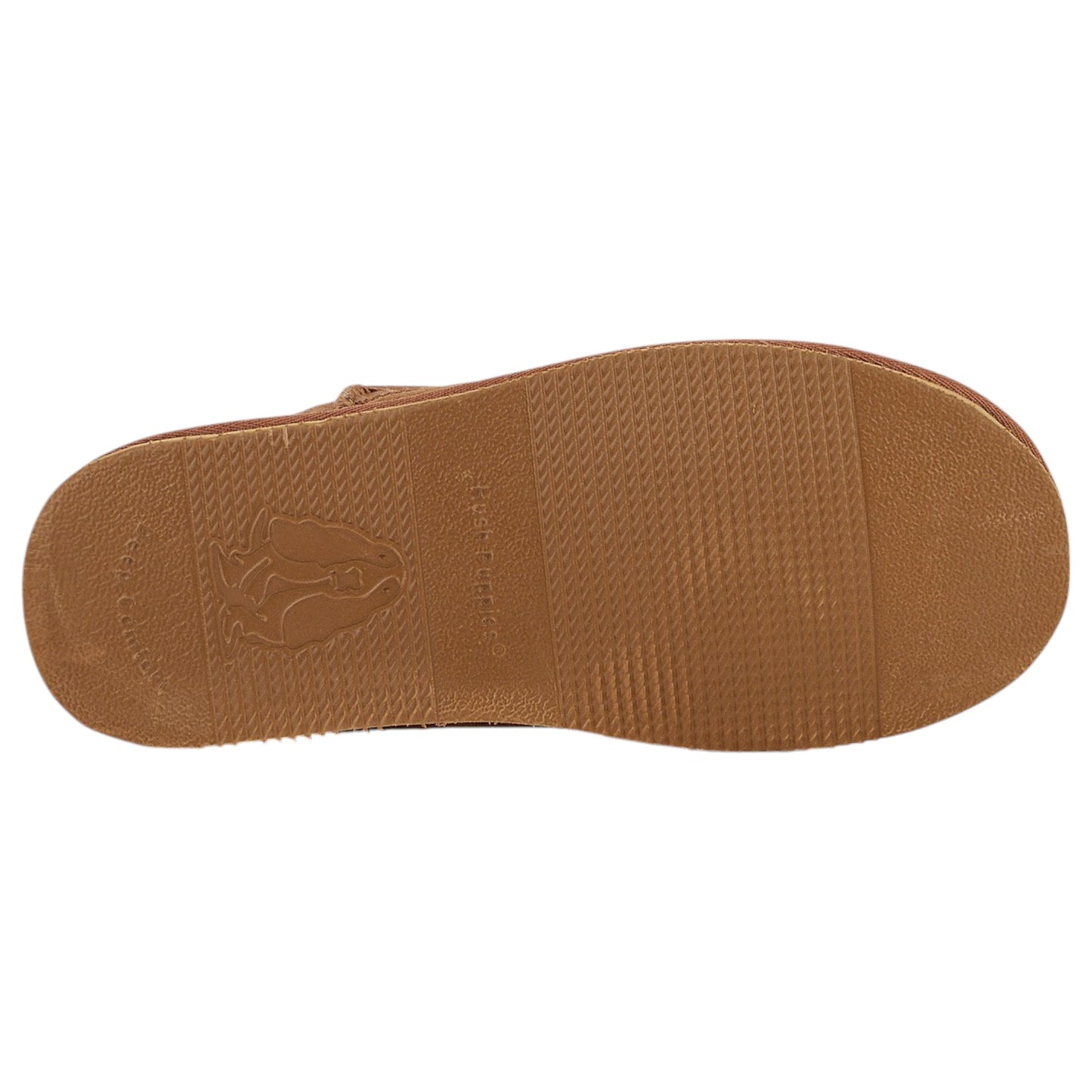 Mens Hush Puppies Lorry Boot Slippers Chestnut Suede