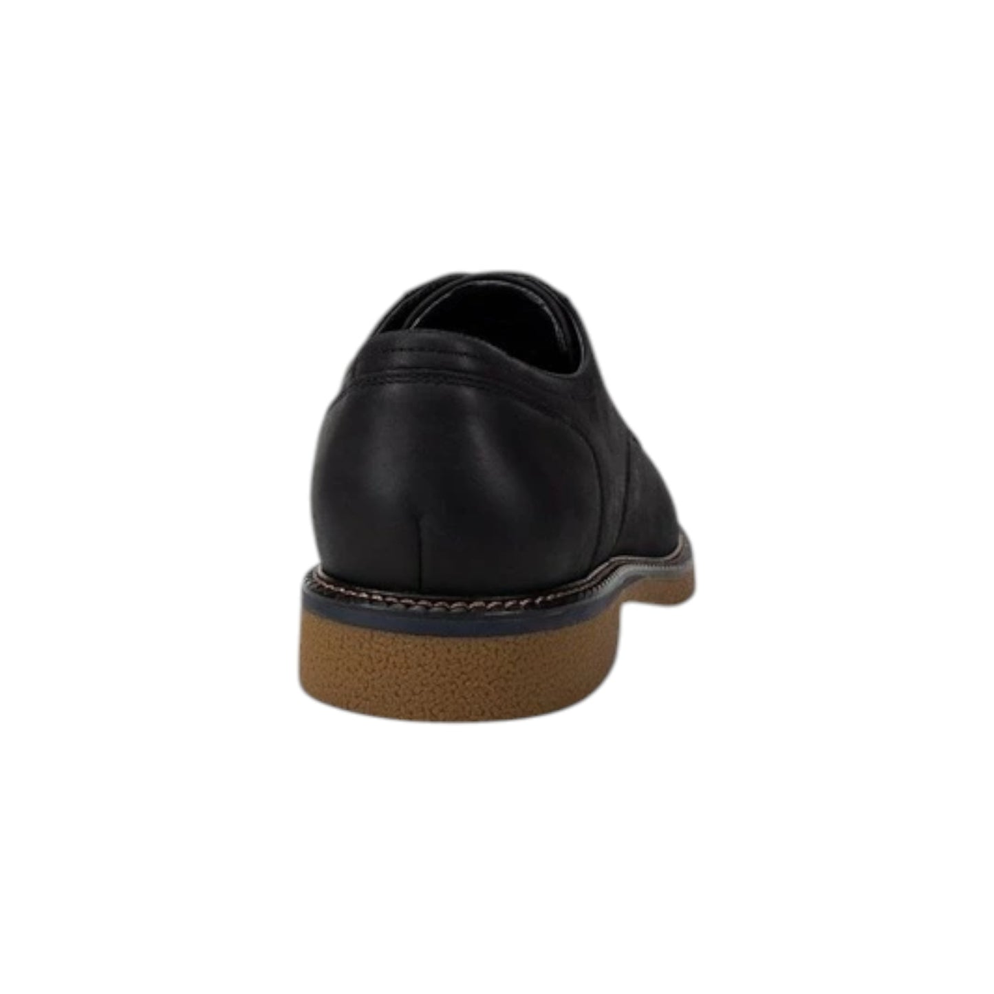 Mens Hush Puppies Manchester Shoes Black Rub