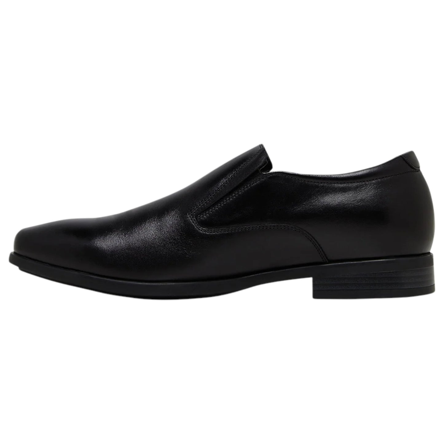 Mens Hush Puppies Nicholson Shoes Black