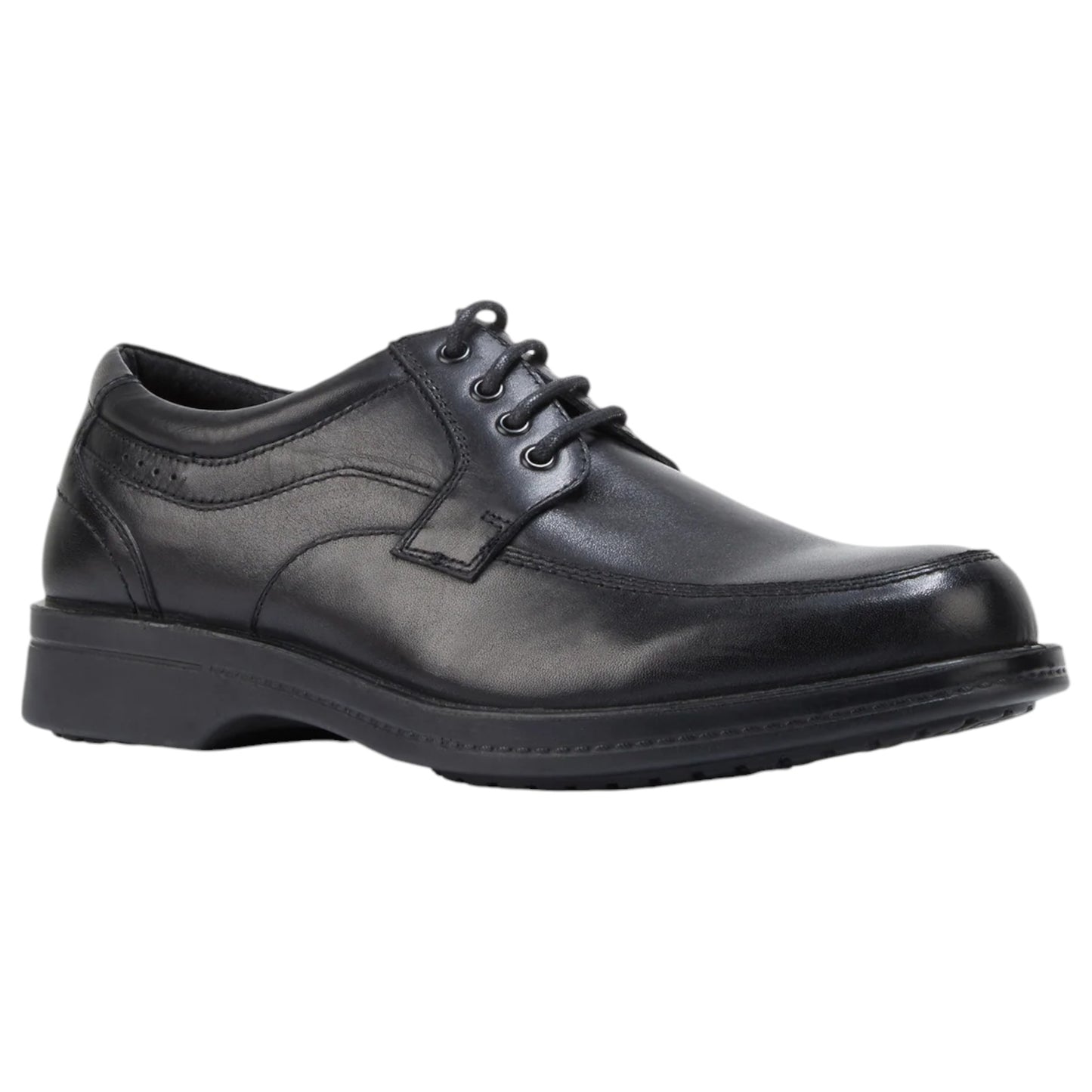 Mens Hush Puppies Nigel Shoes Black