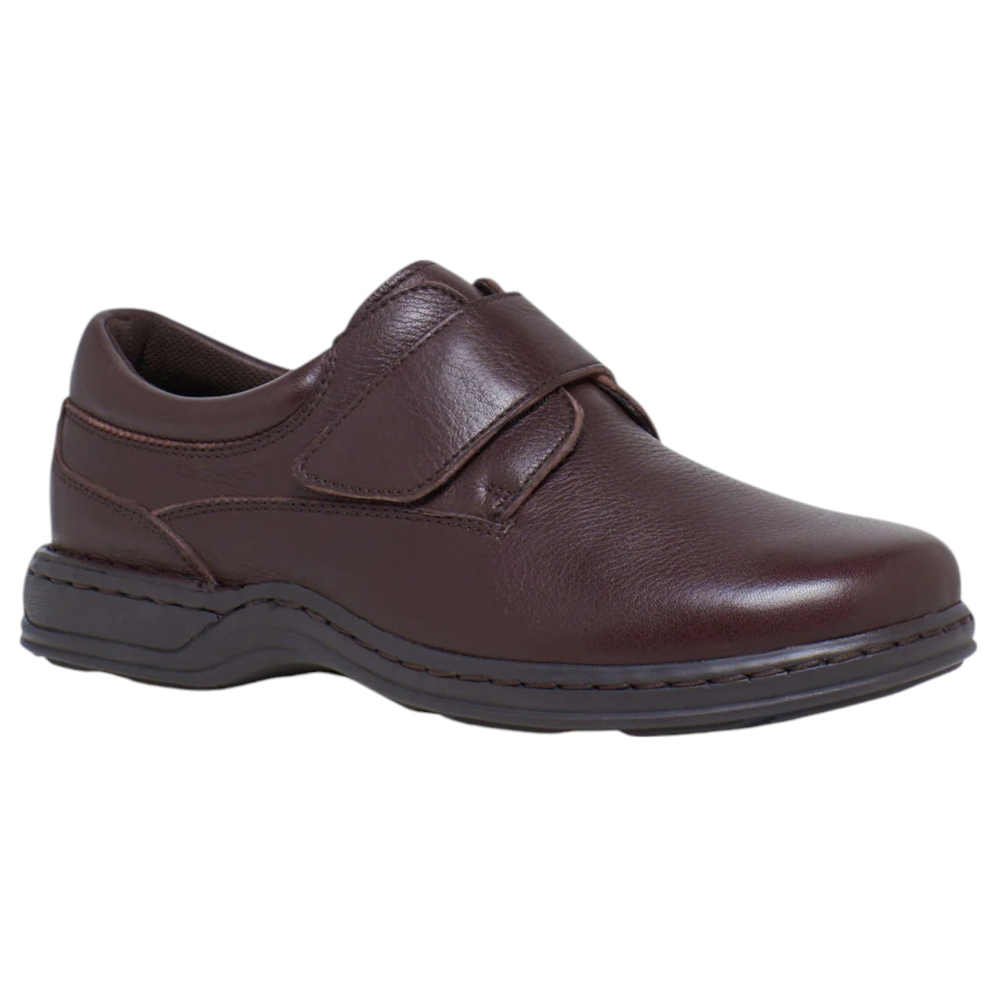 Mens Hush Puppies Sawyer Shoes Brown
