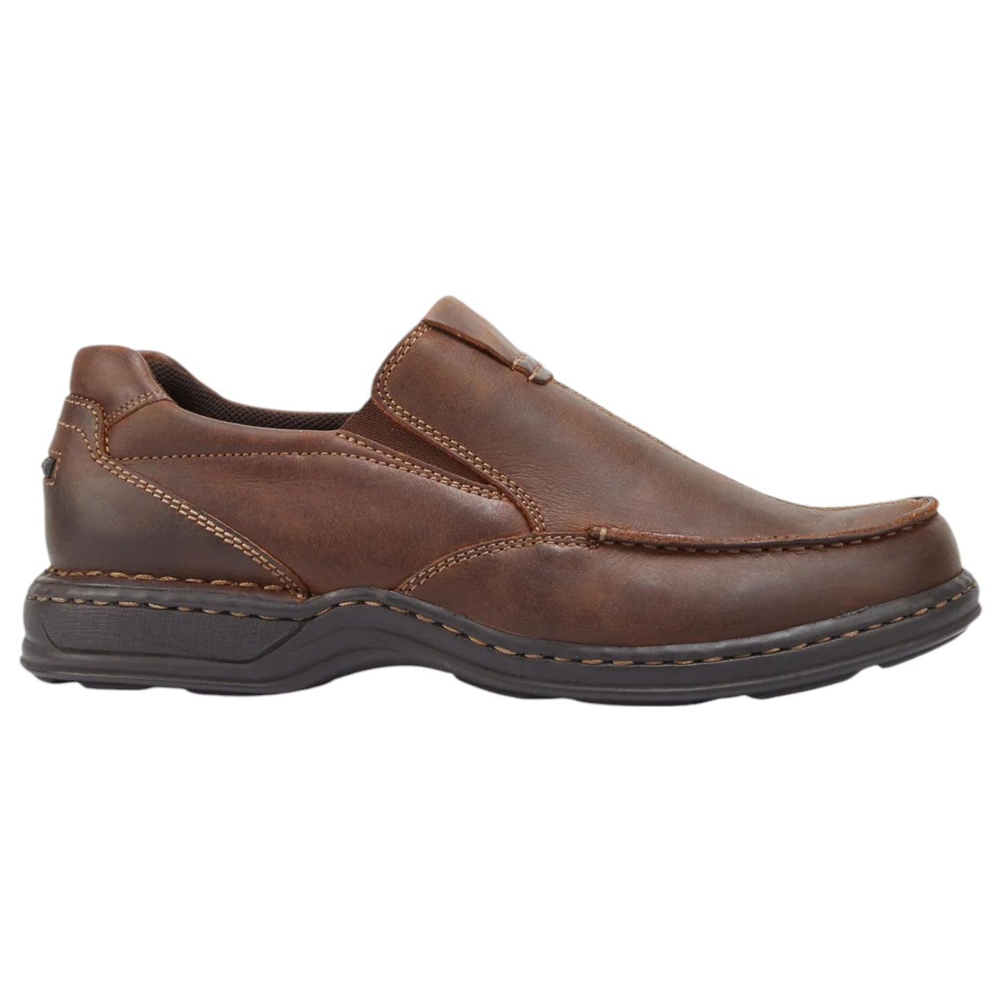 Mens Hush Puppies Sawyer Shoes Brown